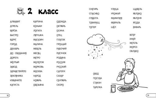 Запоминаем словарные слова: для начальной школы