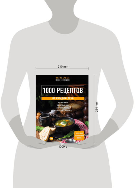 1000 рецептов на каждый день. Большая кулинарная книга