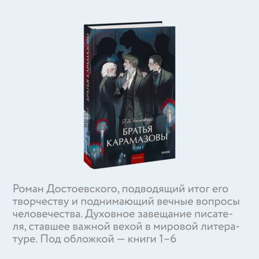 Братья Карамазовы. Том 1. Вечные истории. Young Adult