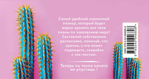 Мой планер. Колючие кактусы: Can't touch this (мини на навивке)