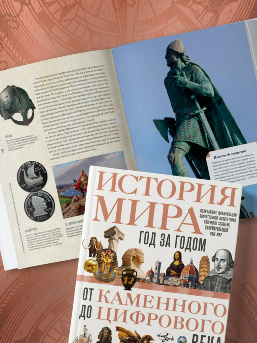 История мира. Год за годом от каменного до цифрового века